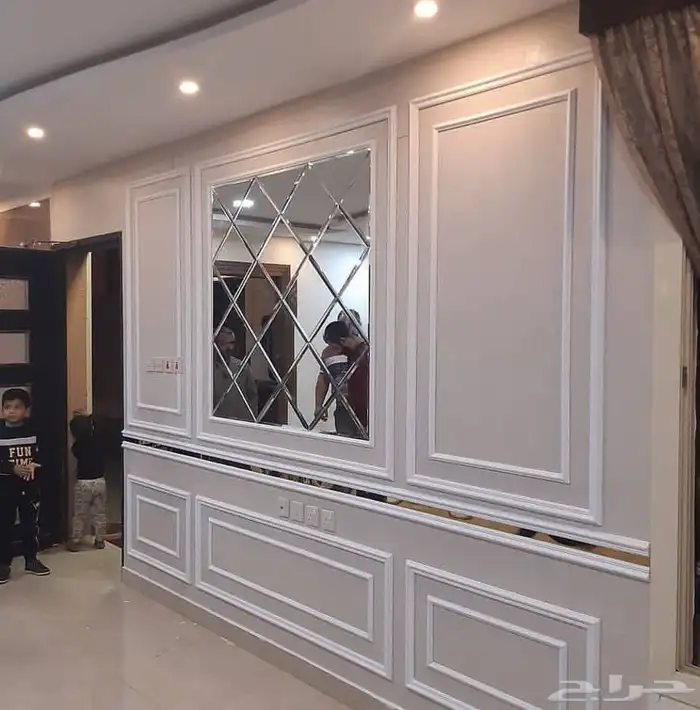 دكورات جبس مبورد دهانات بدل رخام بدل خشب 3