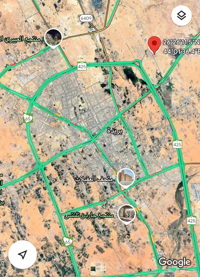 للبيع ارض سكنية في حي النخيل ( النقيب ) بسعر طيب 0
