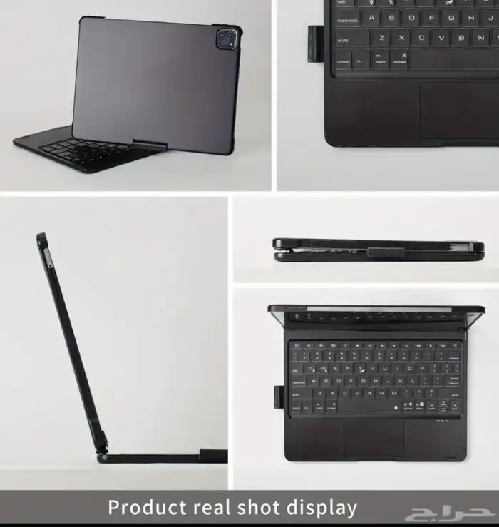 حافظة لوحة اللمس الدوارة مع لوحة مفاتيح ل iPad pro11 جديد 1