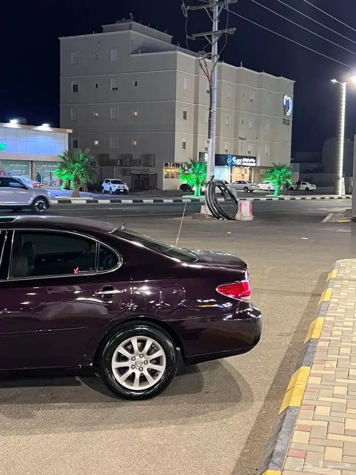 لكزس es300 قمة في النظافة لون عنابي 64