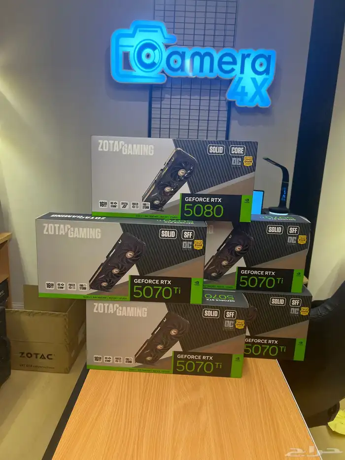 الدفعه الجديد من كروت شاشة بسعر اقل rtx 5070ti rtx 5080 0