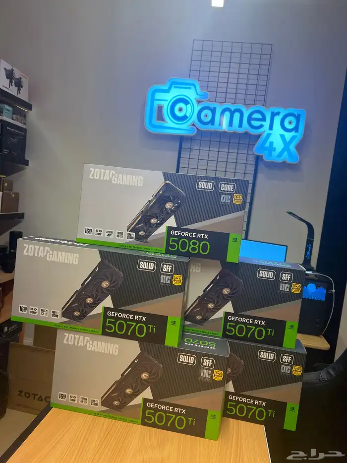 الدفعه الجديد من كروت شاشة بسعر اقل rtx 5070ti rtx 5080 1
