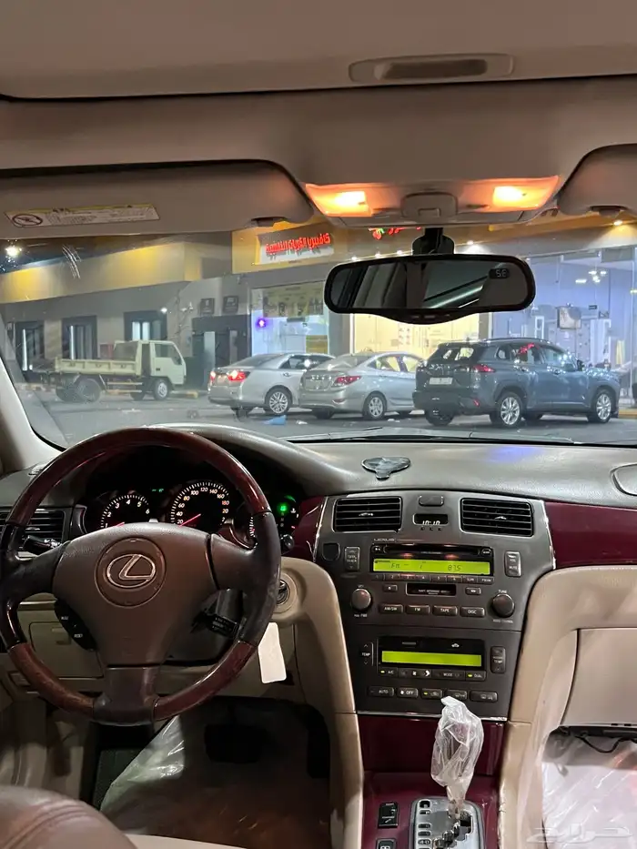 لكزس es300 قمة في النظافة لون عنابي 25
