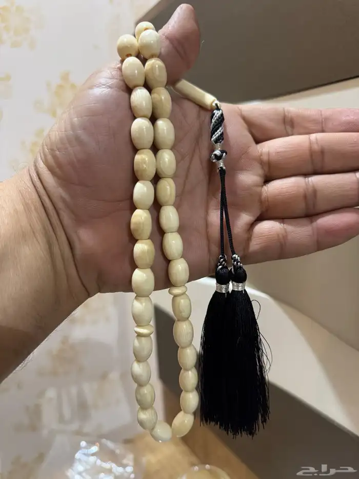 سبحه عاج الفيل شغل يدوي 2