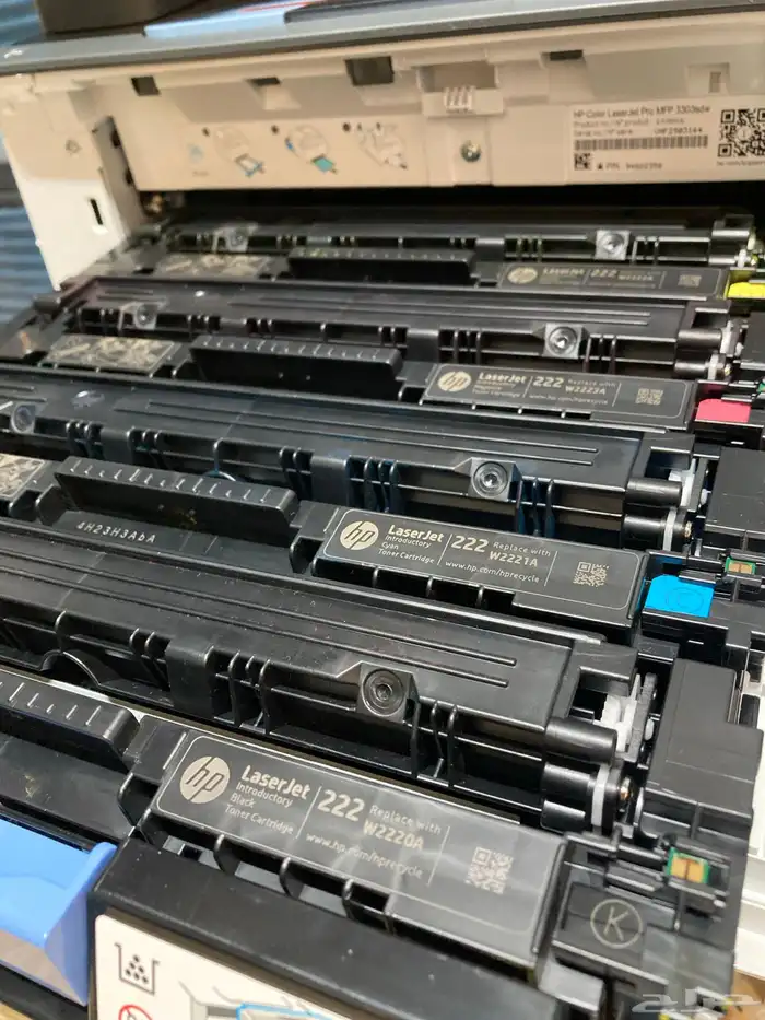 حبر 222 طابعات اتش بي MFP3303sdw الليزرية الملونة 0