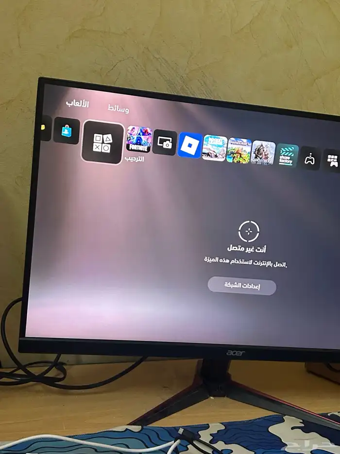 سوني وشاشة قيمنق 24 انش 1