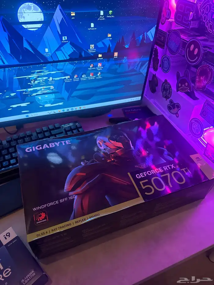 كرت شاشه RTX5070ti 0