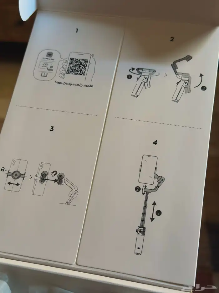 DJI Osmo Mobile 6 أصلي - شبه جديد 8