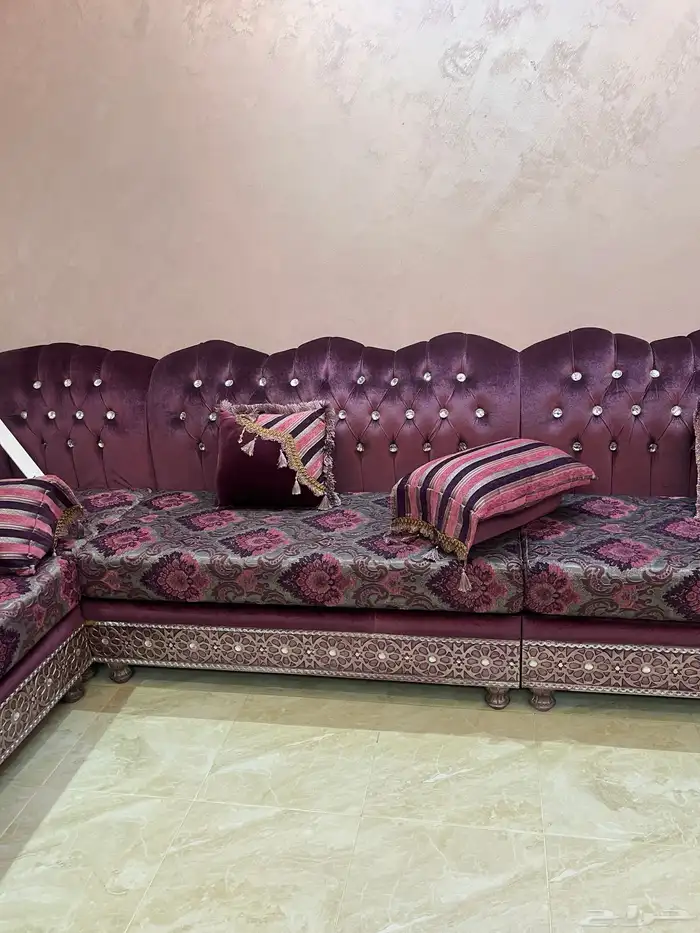 مجلس نسائي كنب مقاس 5   5 1