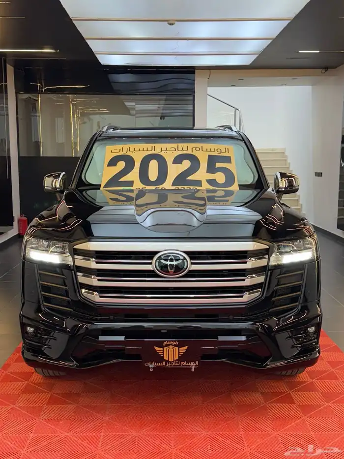 جيب الاندكروزر للايجار مديل 2025 اصفار تامين شامل 9