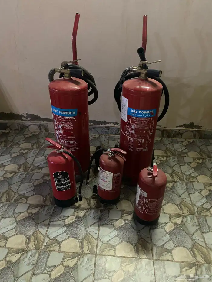 طفايات حريق مستعمله 0