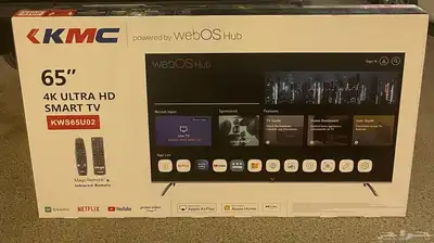 شاشات تلفزيون kmc سمارت 4k سعر الجملة يوجد تابي تمارا أقساط 14