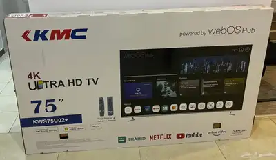 شاشات تلفزيون kmc سمارت 4k سعر الجملة يوجد تابي تمارا أقساط 16