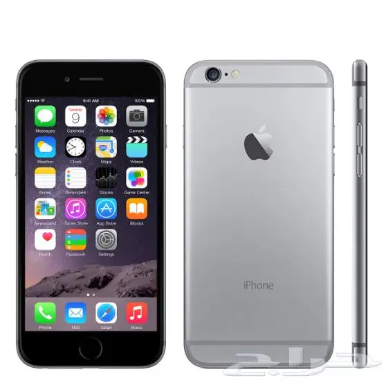 ايفون 6بلس 64بطاريه 91 0