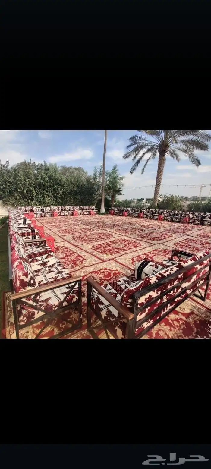 تاجير جلسات خارجيه جلسات ارضيه جلسات شعبيه تاجير عقود لمبا 8