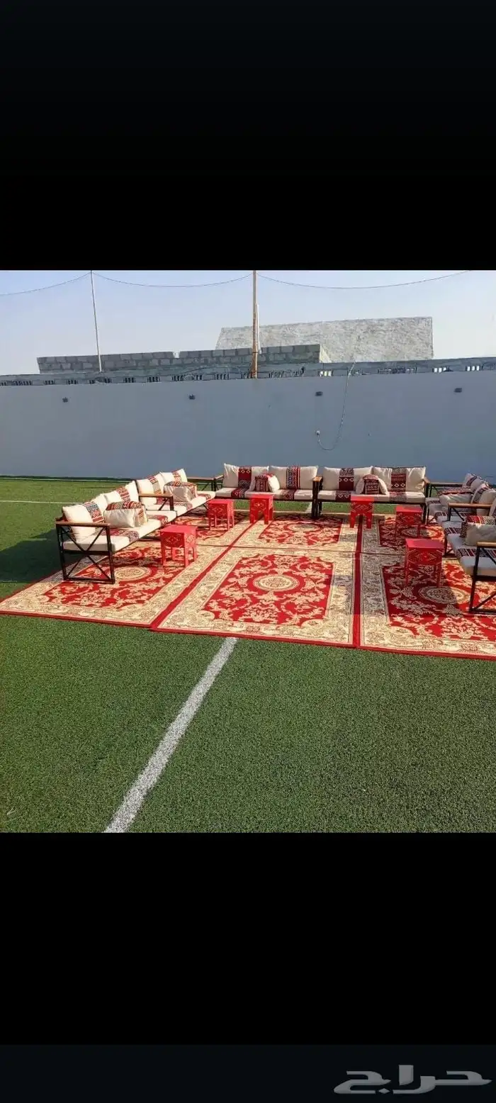 تاجير جلسات خارجيه جلسات ارضيه جلسات شعبيه تاجير عقود لمبا 15