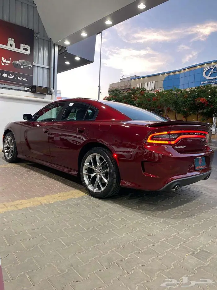 دودج تشارجر 2020 GT فل كامل 6 سلندر لون مميز وكاله 17