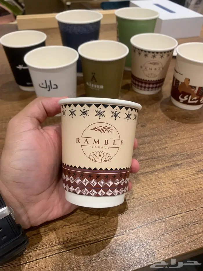 طباعة اكواب ابتداء من 5 كراتين فقط 3