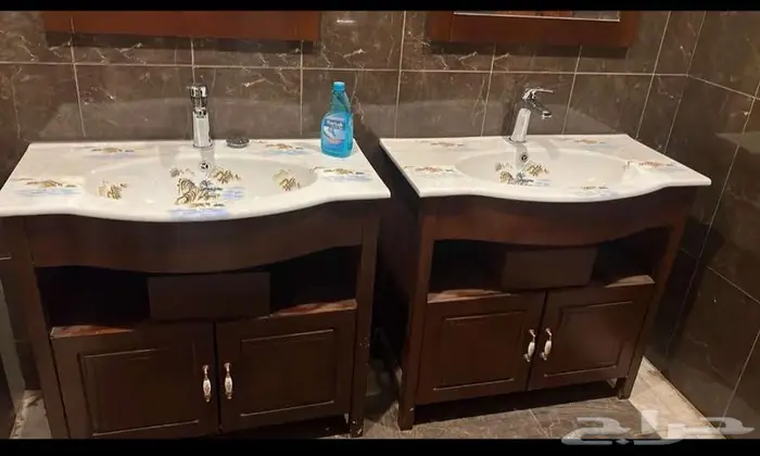 مغاسل مع المرايا Washbasin with mirrors 2
