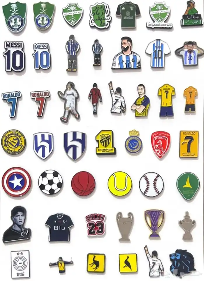 ملصقات - بروشات - استكرات معدن 3m 1