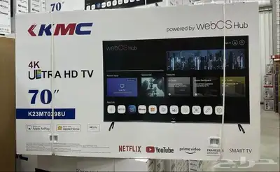 شاشات تلفزيون kmc سمارت 4k سعر الجملة يوجد تابي تمارا أقساط 11