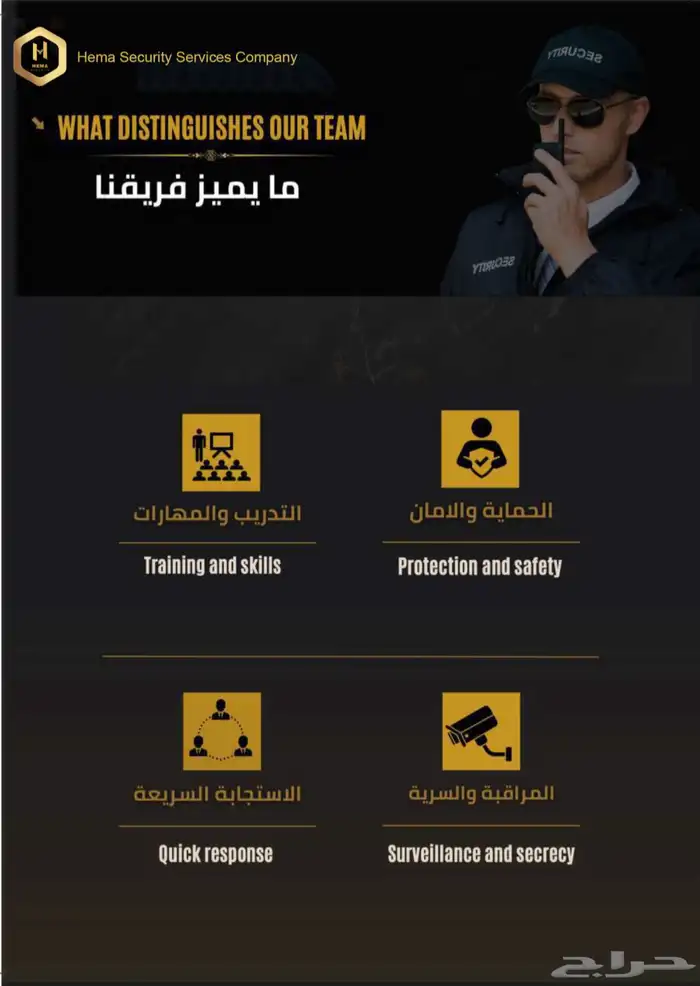 شركة حمى للحراسات الامنية شركة امن شركة حراسات امنية 1