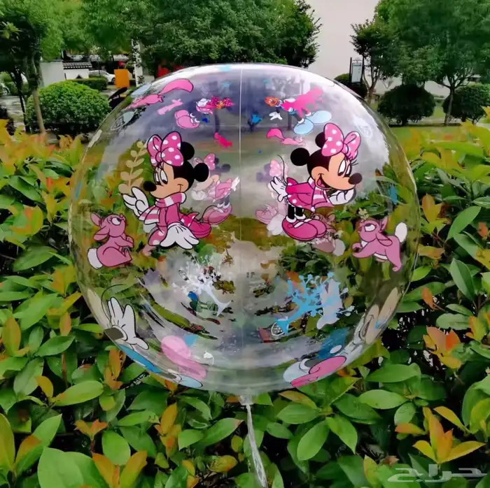 بالونات شفاف برسومات 3