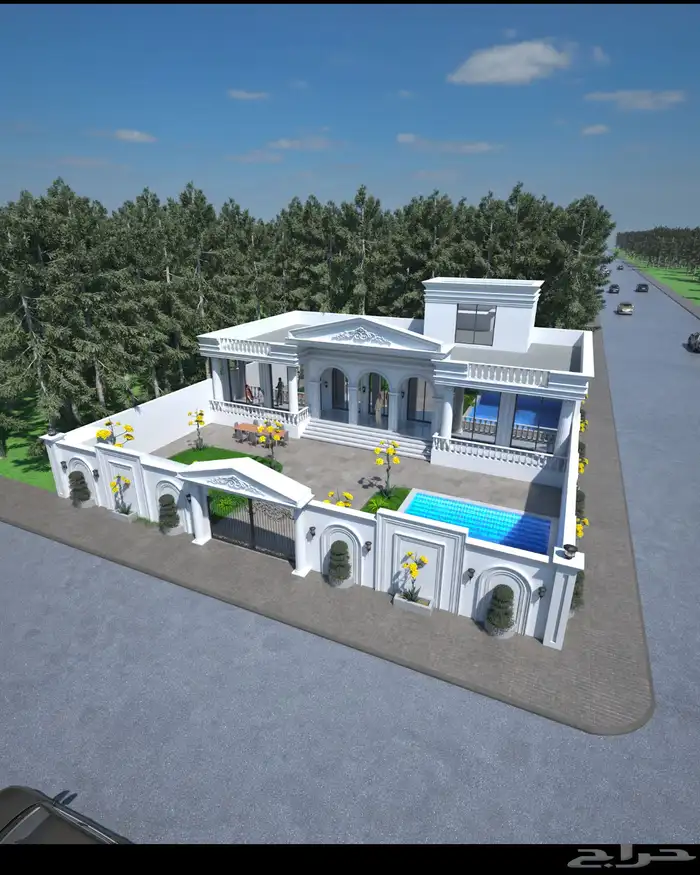 تصاميم هندسية ومخططات 2D و 3D باحترافية للمباني والمتاجر 9