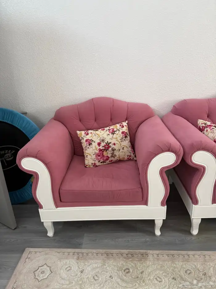 كنب مجلس للبيع كامل اغراضه 6