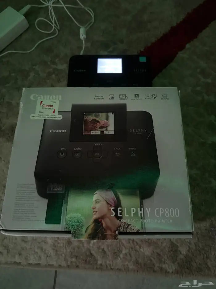 Canon SELPHY CP800 Compact Digital Photo Inkjet Printer 7