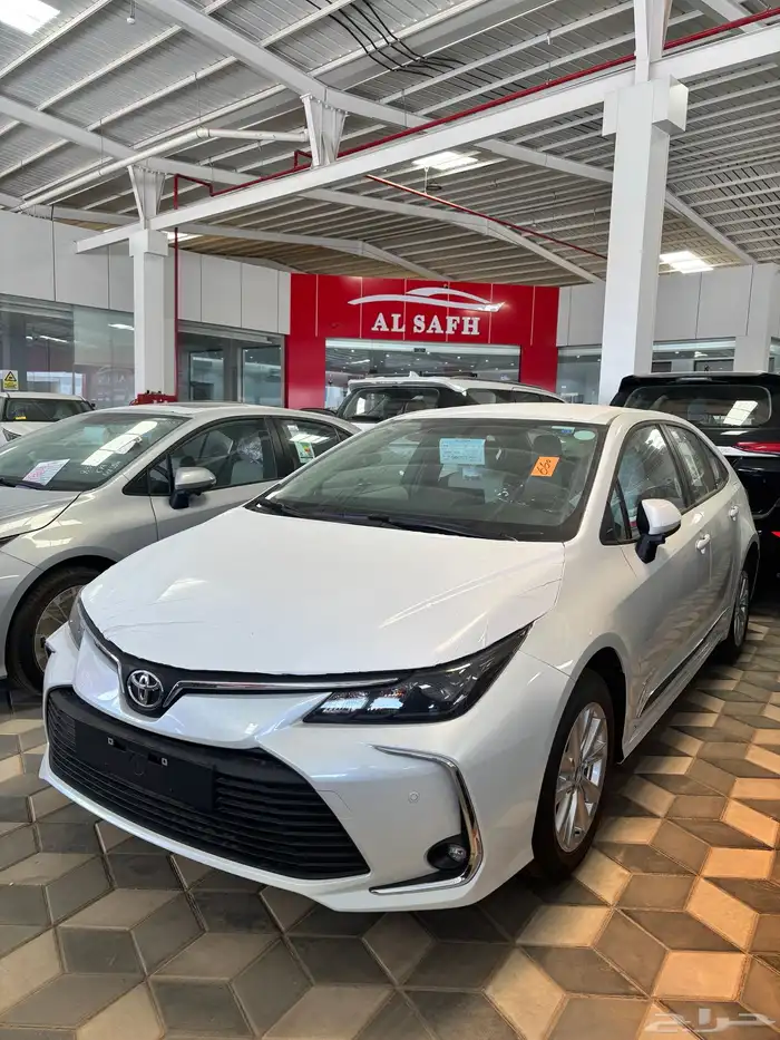 تويوتا كورولا 1500cc 2025 مطور كاش واقساط اقل سعر 0
