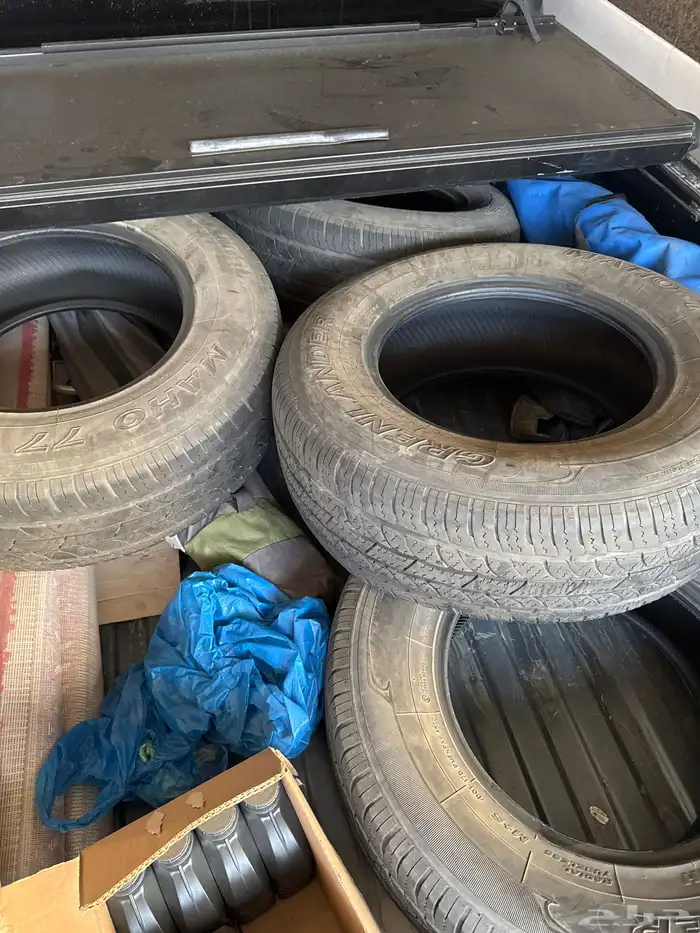 طقم كفرات للبيع جمس 265 70 17 0