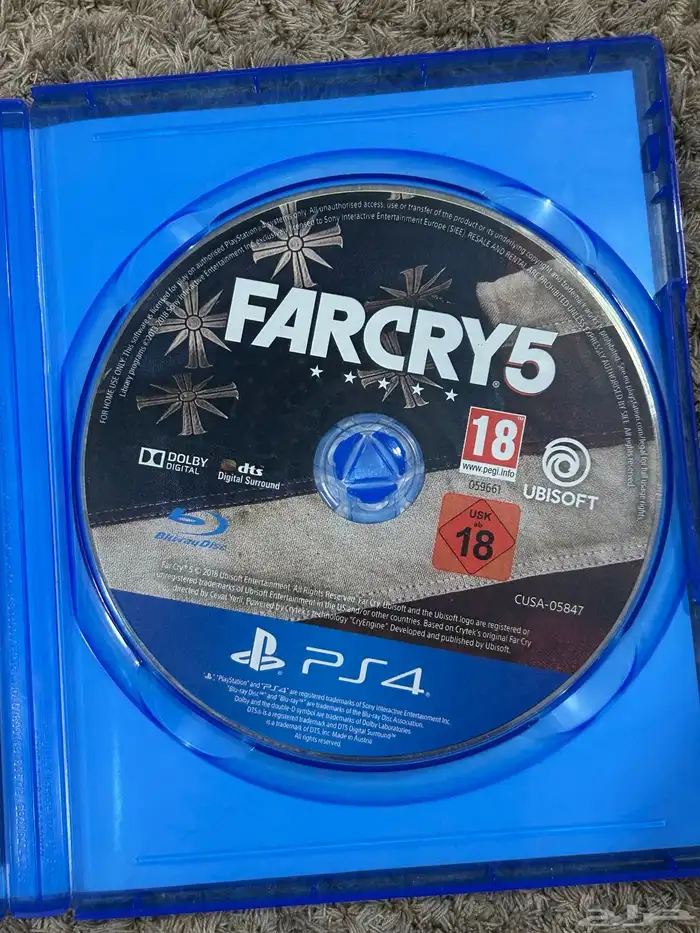 شريط فار كراي 5 FARCRY سوني 4 و سوني 5 1