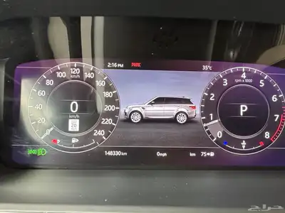 رنج روفر م 2020 sport HSE بحاله الوكاله  بطاقة جمركية 88