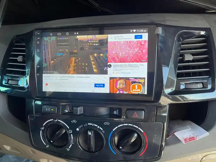 شاشه تويوتا هاي لوكس2024 2012 Toyota Hiluxايسوزو ديماكس 2025 12