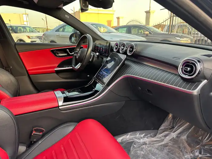 مرسيدس c200 فل كامل 2023 عداد 50 الف amg 15