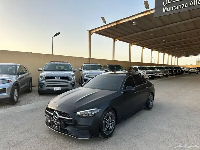 مرسيدس c200 فل كامل 2023 عداد 50 الف amg 2