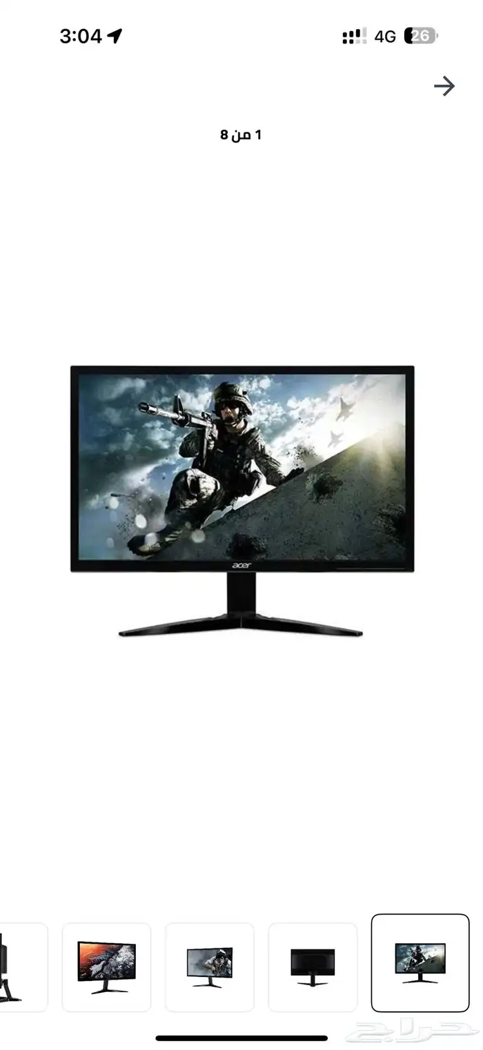 شاشة acer 1