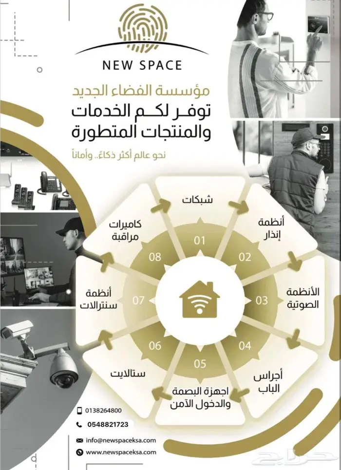 تركيب و صيانه كاميرات المراقبه للشركات والمنازل 0