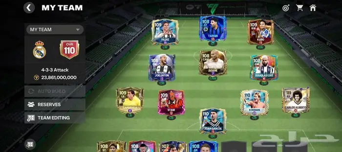 حساب fc mobile 0