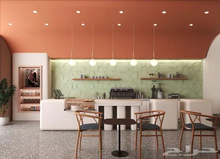 تصميم كافيهات - تصميم مطاعم-تصميم لاونج - تصميم مطعم 7
