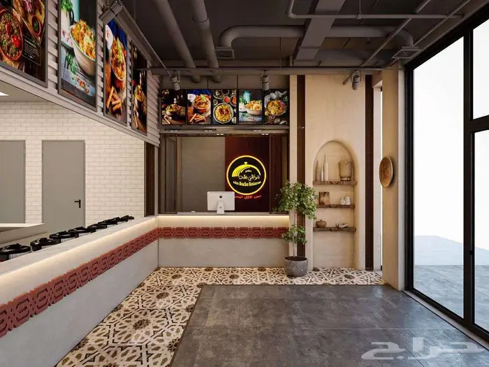 تصميم كافيهات - تصميم مطاعم-تصميم لاونج - تصميم مطعم 4