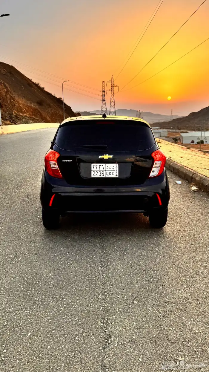 شفرولية سبارك اسود 6