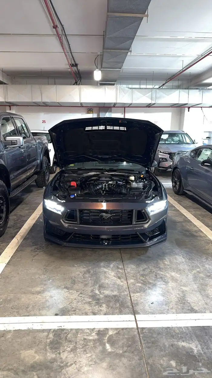 تم البيعFord Mustang DarkHorse 2025 Blue Amber 1