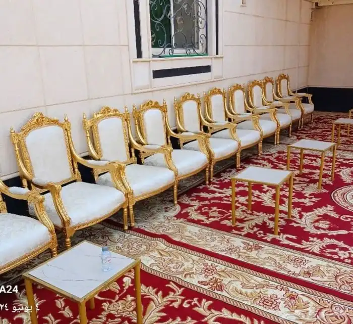 طاولات استقبال طاولات طعام سماعات مداخل استقبال مريات 25