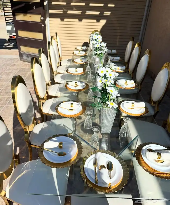 طاولات استقبال طاولات طعام سماعات مداخل استقبال مريات 14