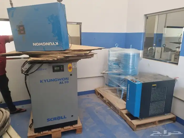 كومبرسور مع 2 مجفف هواء للبيع 0