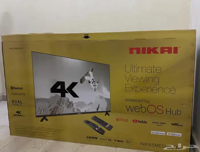 شاشات تلفزيون نيكاي سمارت 4k أسعار جملة يوجد تمارا و تابي 19
