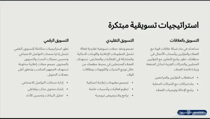 تسويق و حلول المطاعم و المقاهي 7