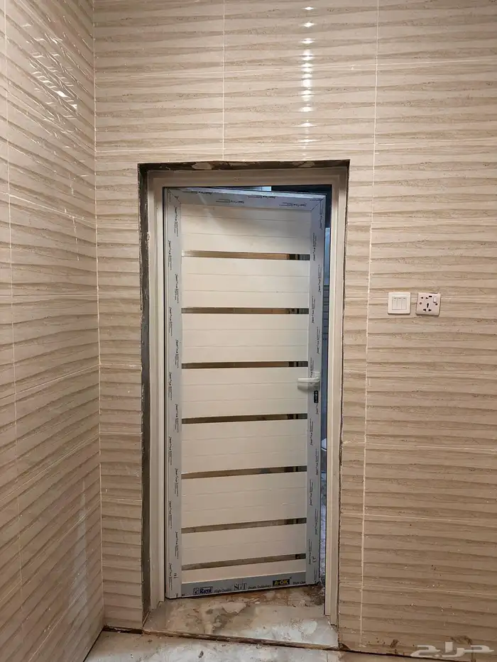 new design aluminum door and iron claiding door 0
